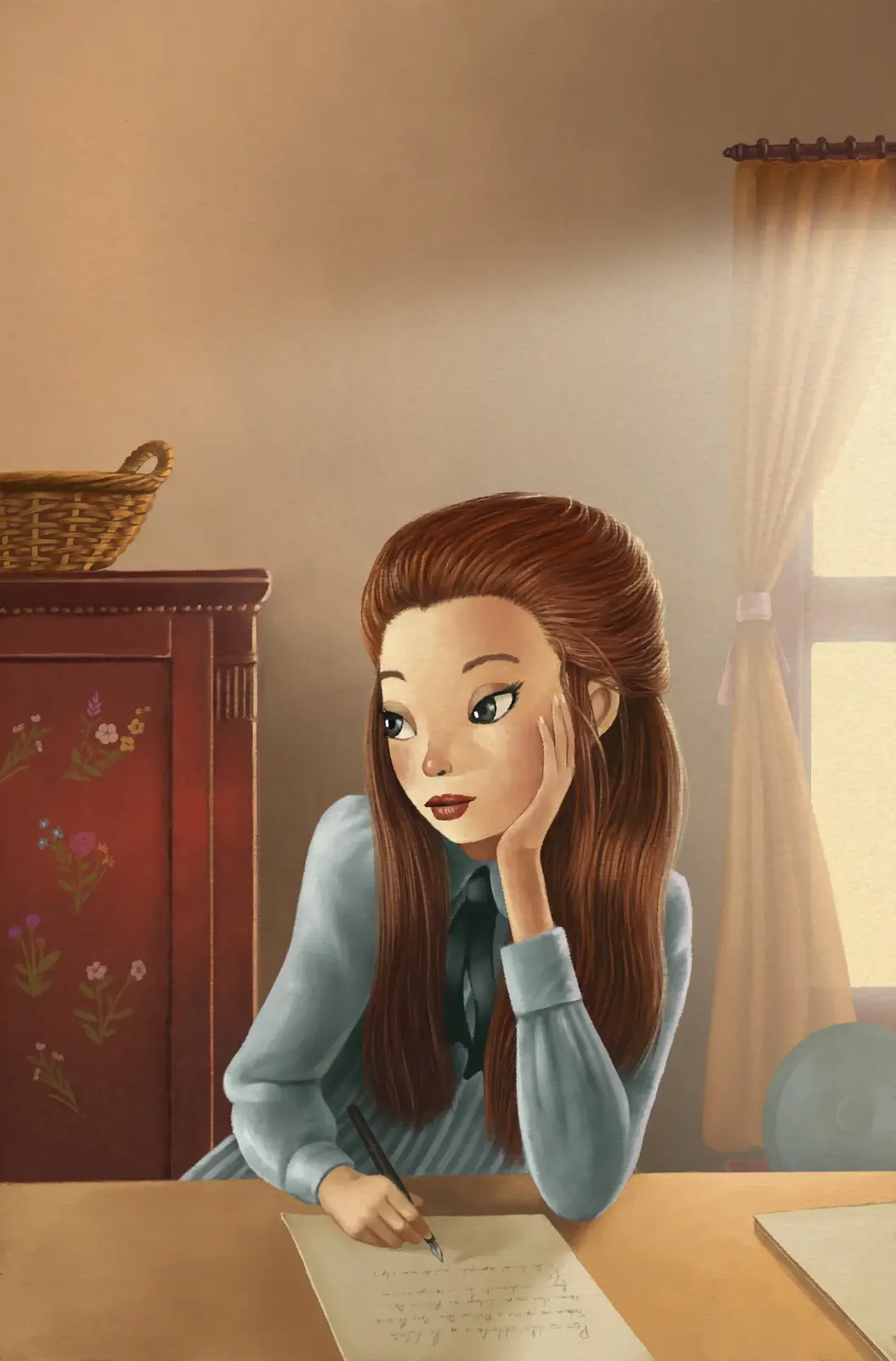 Ilustración de Anne