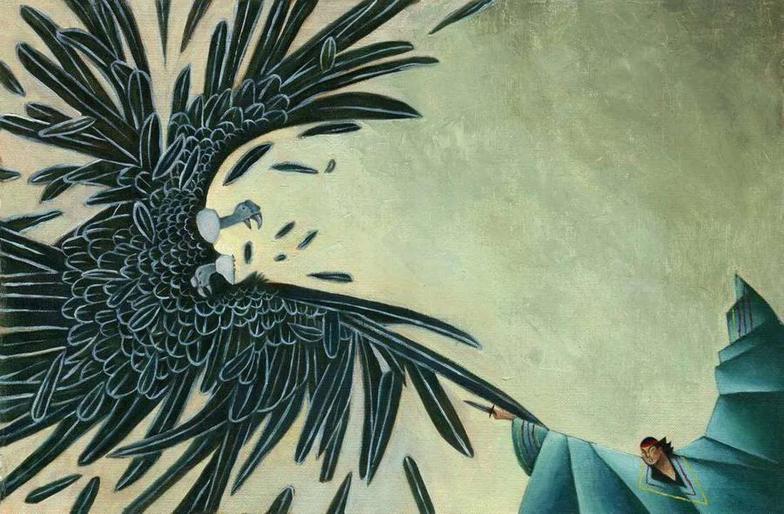 Ilustración de copahue