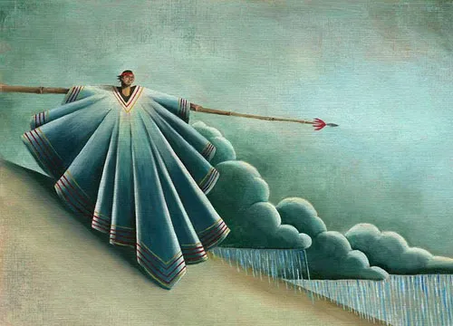 Ilustración de copahue portada
