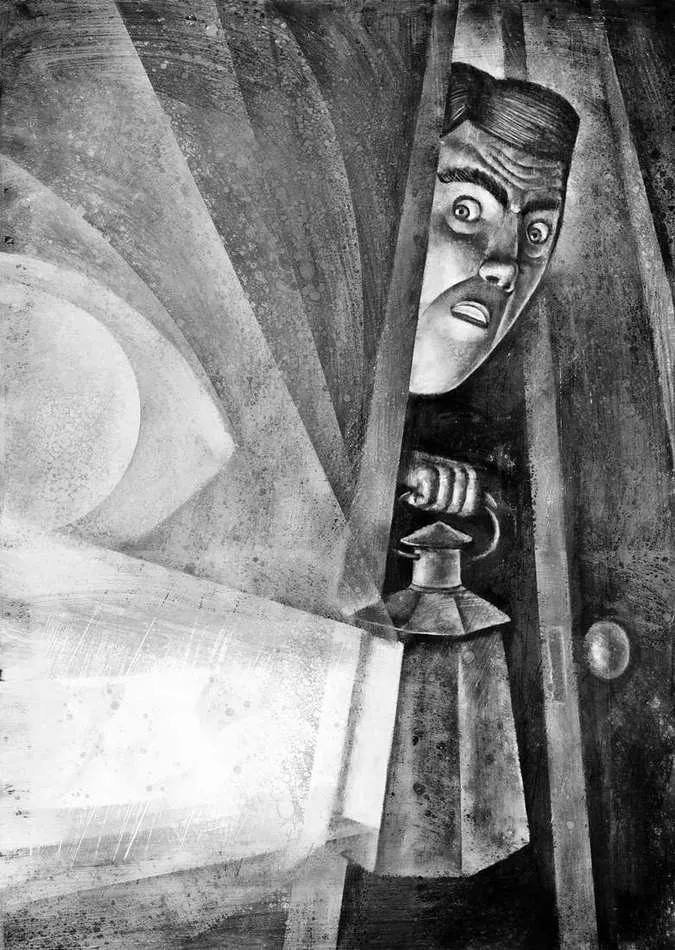 Ilustración de cuentos poe
