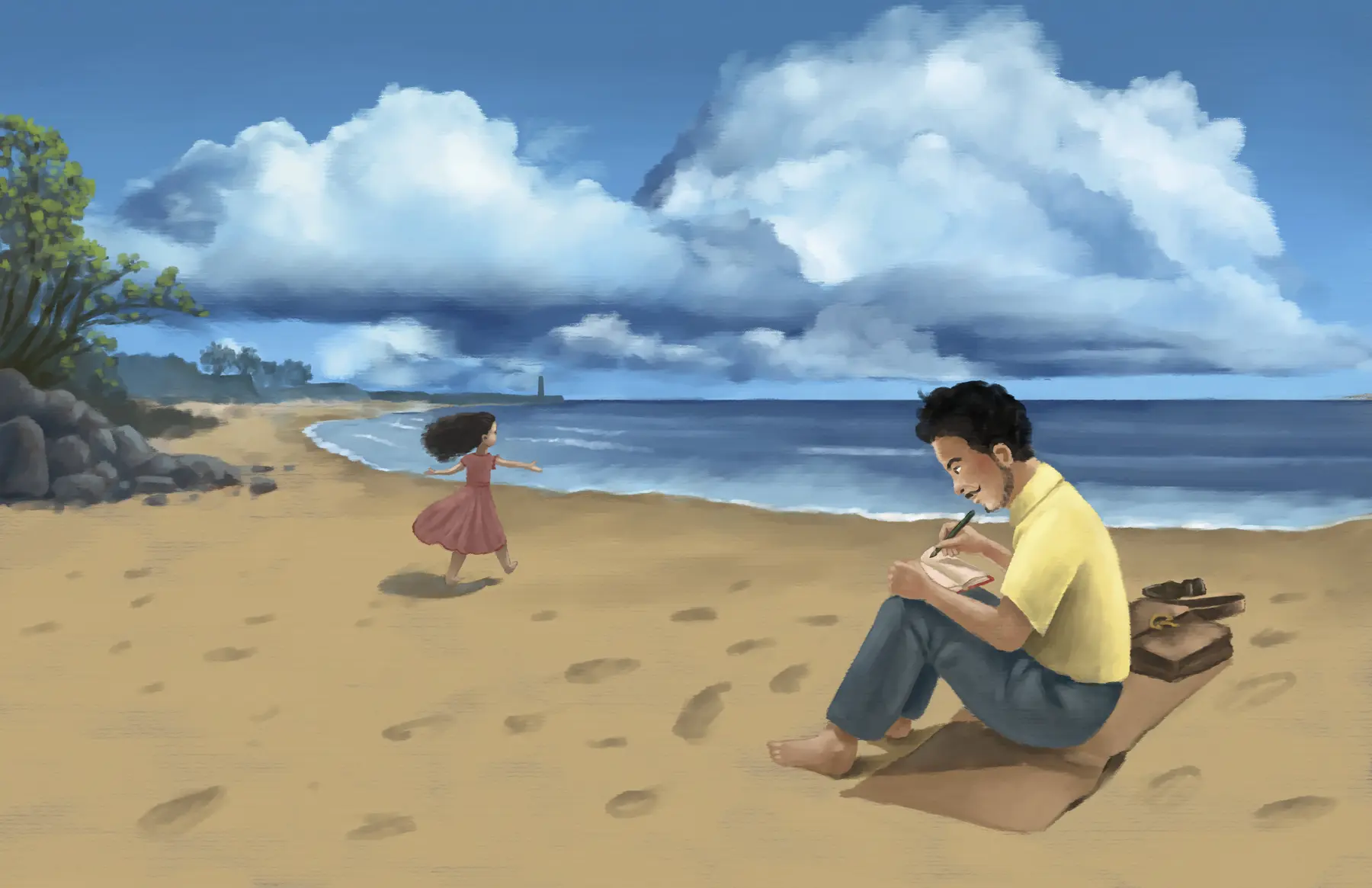 Ilustración de amelia