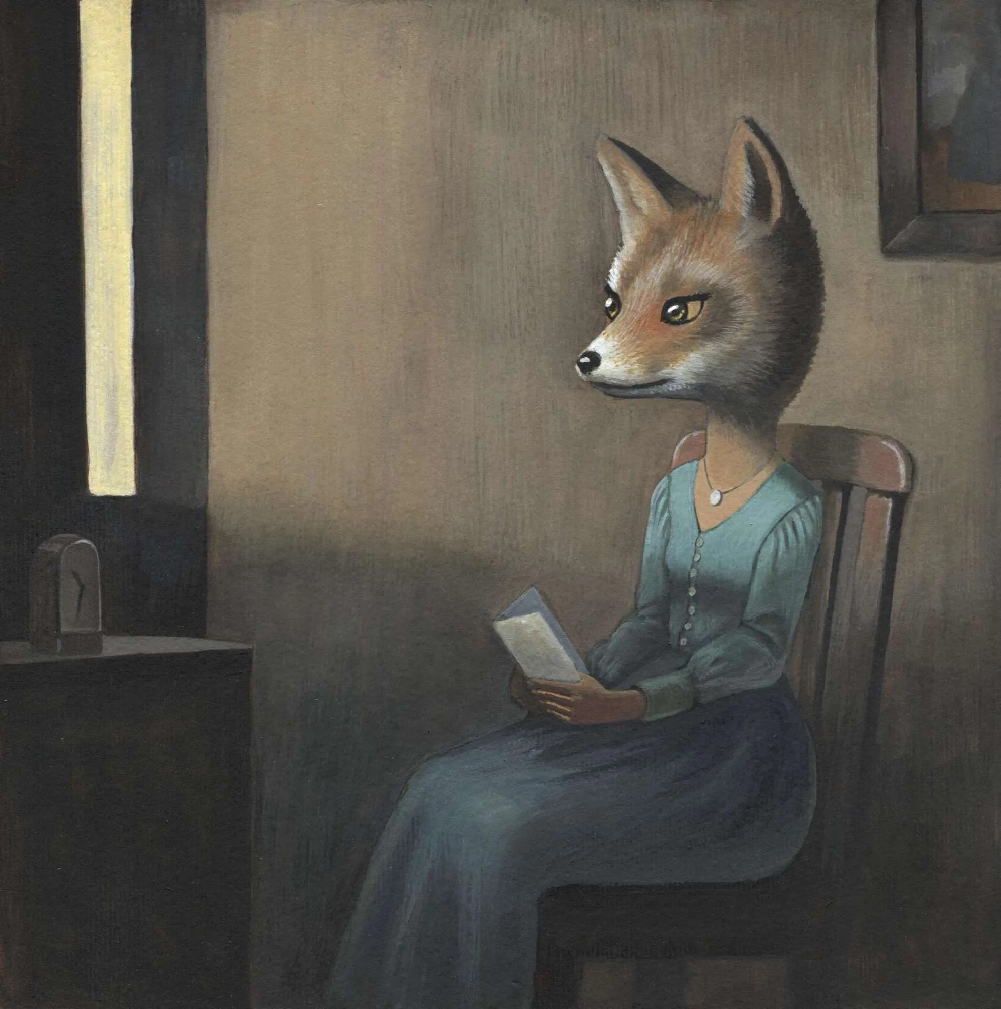 Ilustración de zorra